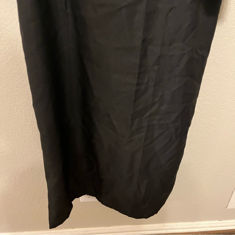 Friar Medieval Hooded Monk Priest Robe Tunic Black Clergy Robe with Cross Medium - Picture 5 of 13